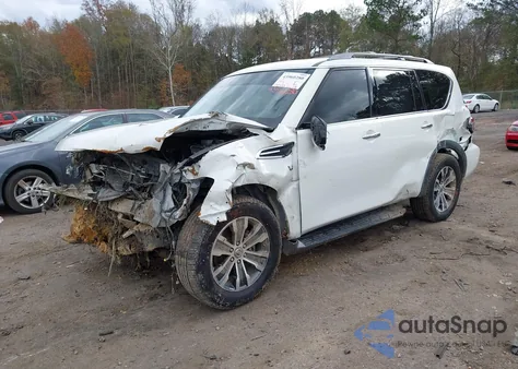 2020 Nissan Armada Sl 2Wd z USA, uszkodzony, nr VIN JN8AY2ND2L9111321